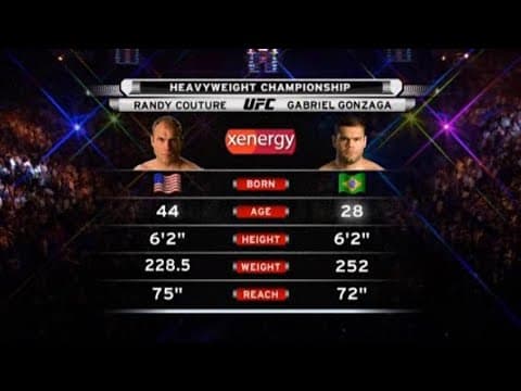 Miniatura vídeo UFC 73 - Randy Couture vs Gabriel Gonzaga