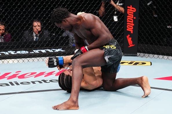 Damian Pinas firma una presentación explosiva con TKO en su debut en UFC México